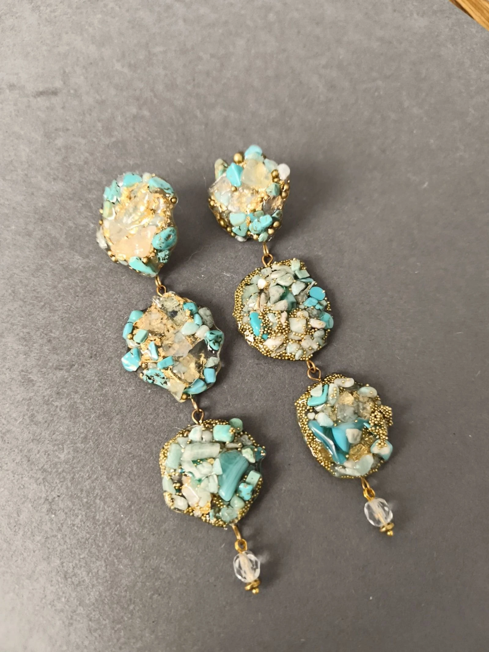 Boucles d'oreilles fantaisie  – photo 2